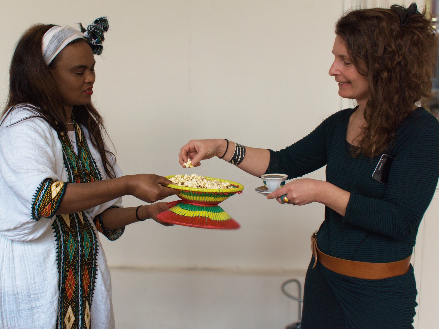 Ethiopische koffieceremonie