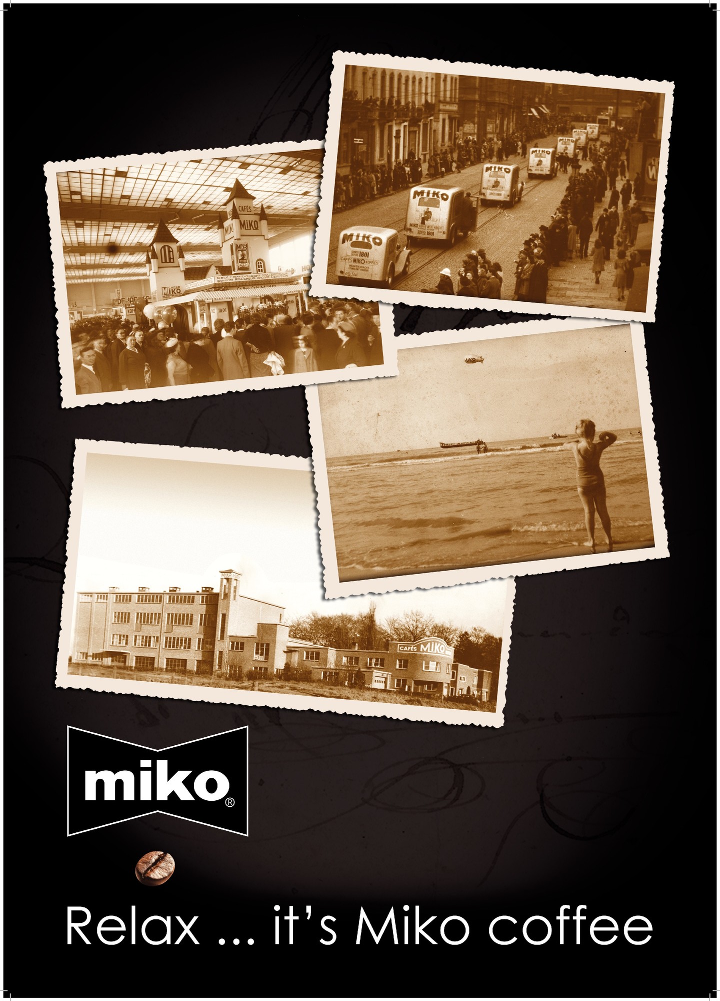 Advertentie van Miko Koffie. Collectie Miko Koffie NV, Turnhout.