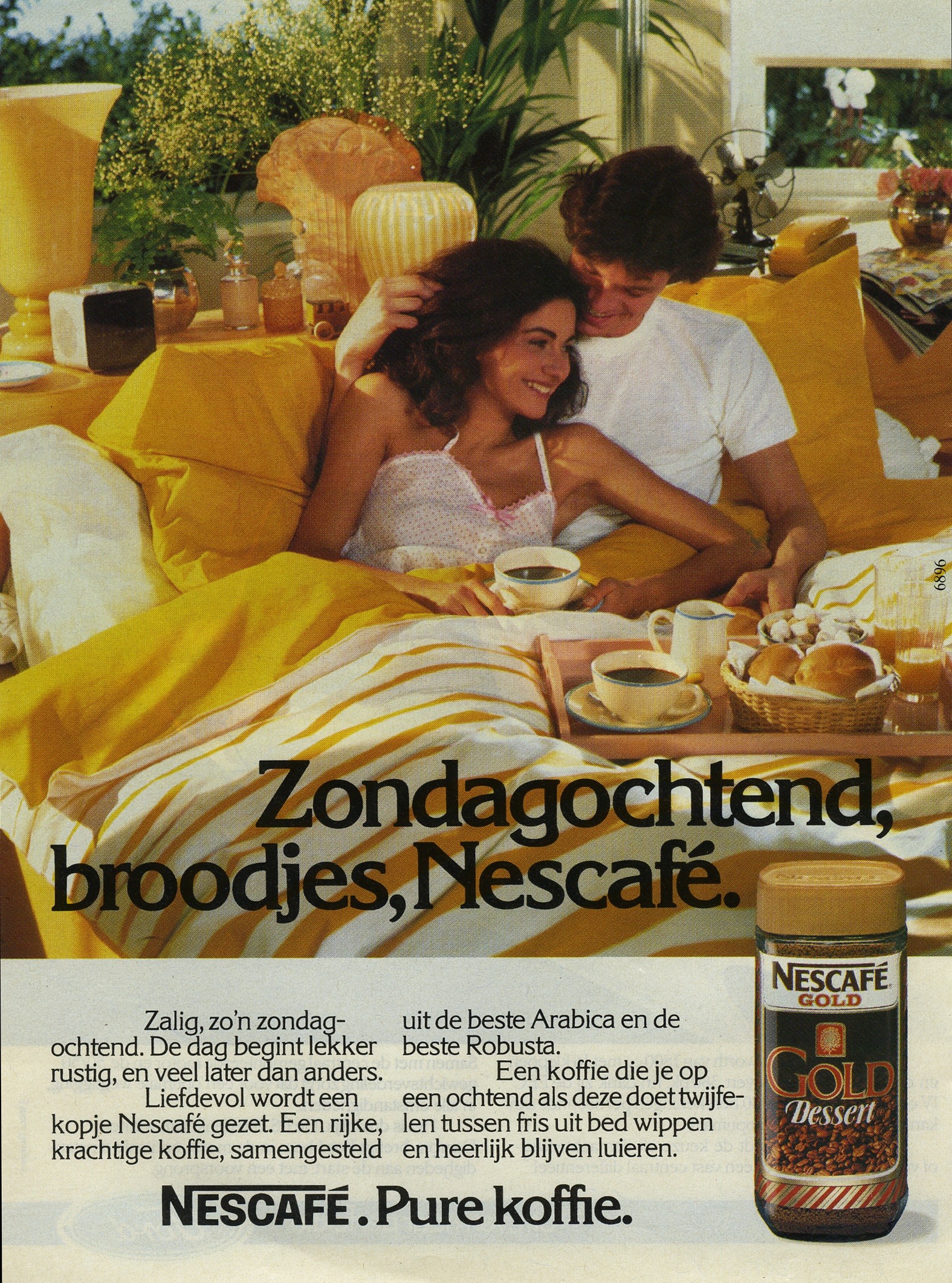 Advertentie Nescafé. Collectie Huis van Alijn.